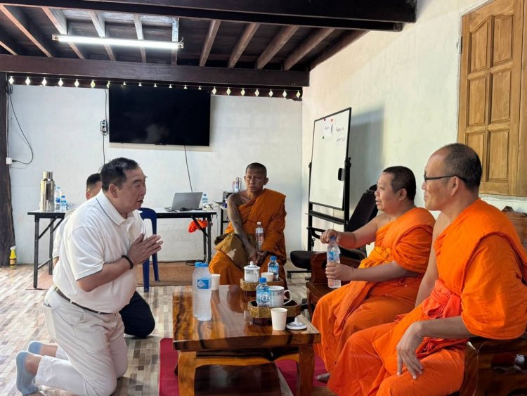 "สส.ชิงชัย"  ขึ้นดอยลอยฟ้า อ.อุ้มผาง ร่วมทำบุญโครงการบรรพชาสามเณร ภาคฤดูร้อน ประจำปี 2569.