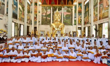 ยุวพุทธศาสนิกชนศรีสะเกษพร้อมใจ บรรพชาสามเณรฤดูร้อน เฉลิมพระเกียรติฯ