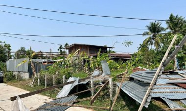พายุฤดูร้อนพัดกระหน่ำขุขันธ์! บ้านเรือน–สวนทุเรียนเสียหายยับเยิน เร่งช่วยเหลือผู้ประสบภัย