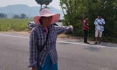 สลด!ยายกลับจากทำบุญส่งท้ายสงกรานต์ถูกรถชนเจ็บสาหัสคนขับซิ่งรถหนี