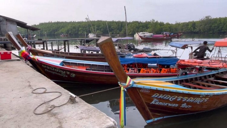พิษน้ำมันแพง สงกรานต์เมืองตรังหงอย นทท.หาย " เรือ-สองแถว"แบกต้นทุนพุ่ง