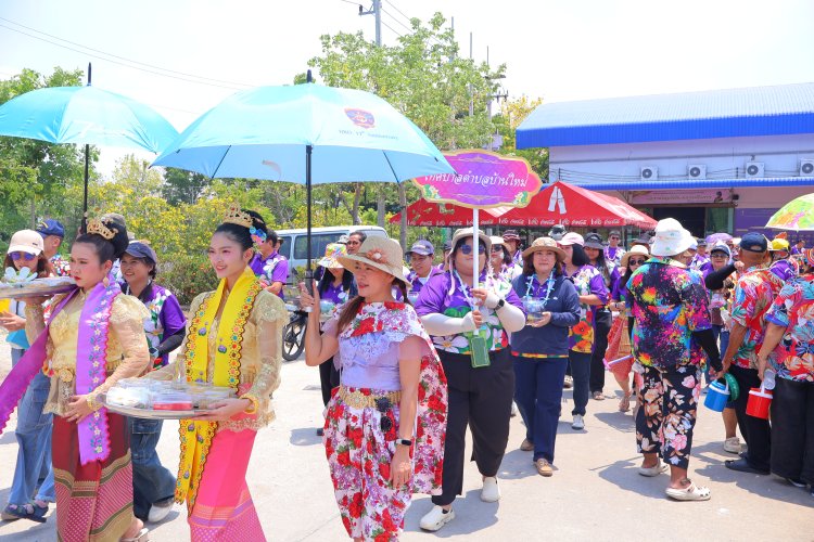 เทศบาลตำบลบ้านใหม่ จัดใหญ่ สงกรานต์เมืองปทุมธานี เชตวันโผ่ร่วมงาน