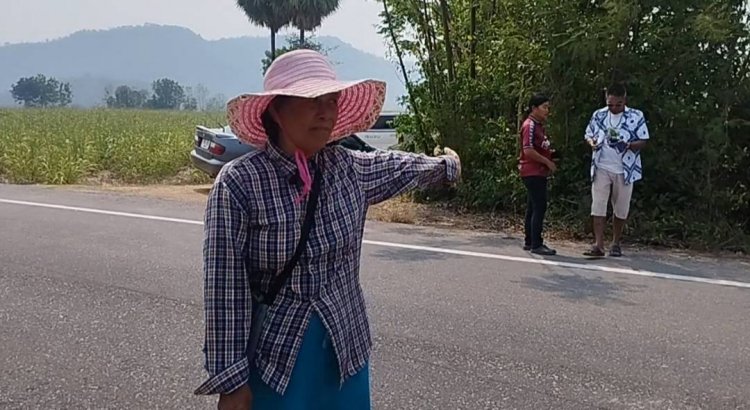สลด!ยายกลับจากทำบุญส่งท้ายสงกรานต์ถูกรถชนเจ็บสาหัสคนขับซิ่งรถหนี
