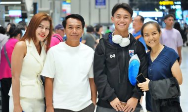 "มาร์โค ก็อคเคิ่ล" นำทีมชาติไทย U17 ออกเดินทางสู่ซาอุฯ กำชับทีมรีดฟอร์มเก่ง ในชิงแชมป์เอเชีย