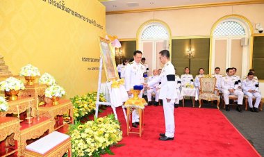 พ่อเมืองอำนาจเจริญเข้ารับพระราชทานเครื่องราชอิสริยาภรณ์ชั้นสายสะพาย “มหาวชิรมงกุฎ”