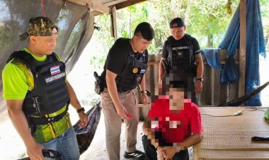 อำเภอขุขันธ์เร่งระดมปราบยาเสพติดไม่ลดละจับ 2 ผู้ต้องหาต้ายาบ้า คุมตัวลงโทษ