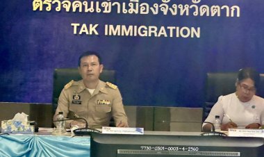 นายอำเภอแม่สอด ส่งมอบทรัพย์สินและส่งกลับผู้เสียหายจากการค้ามนุษย์ สัญชาติเมียนมา จำนวน 3 ราย