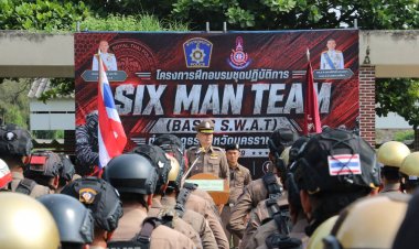 ตำรวจโคราชฝึกอบรมชุดปฎิบัการ "Six Man Team" เสริมศักยภาพตำรวจรับมือสถานการณ์พิเศษ