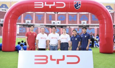 BYD ชาร์จฝันพลังบอลไทย เปิดพื้นที่แห่งโอกาสและแรงบันดาลใจให้เยาวชนไทย ผ่านโครงการ “Football Clinic BYD Drive the Dream ชาร์จฝันพลังบอลไทย”