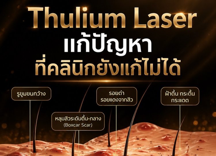 Fractional Laser Thulium นวัตกรรมเลเซอร์ช่วยรีเซ็ตผิวใหม่