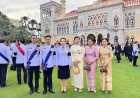 ผู้ว่าฯอำนาจเจริญพร้อมเหล่ากาชาด ร่วมงานสโมสรสันนิบาตเฉลิมพระเกียรติที่ตึกสันติไมตรี