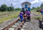 ชัยภูมิซ้อมแผนอุบัติเหตุหมู่สุดสมจริง รถไฟชนกระบะไฟไหม้กลางทาง รับนักท่องเที่ยวดอกกระเจียวบาน