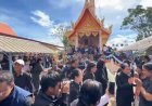 แห่ร่วมอาลัย-ส่งดวงวิญญาณ"น้องน้ำหวาน"ครั้งสุดท้าย เหยื่อฆาตกรรมโหด