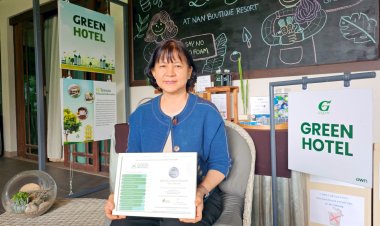 ต้นแบบโรงแรมสีเขียว "น่านบูติกฯ" คว้ารางวัล Good Travel Seal Level 2 ระดับเหรียญเงินแห่งที่ 2 ของประเทศไทย บนเส้นทางความยั่งยืนที่โลกรับรอง