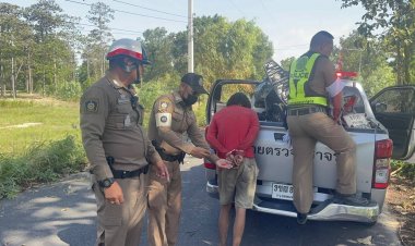 หนุ่มน้อยทั้งเสพทั้งค้ายา ชะตาขาด โดนจราจรและสายตรวจวังหิน รวบคาหมู่บ้าน