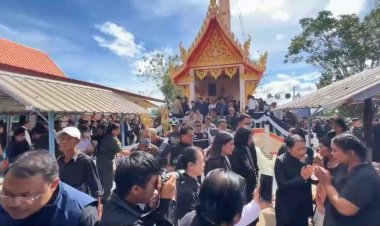 แห่ร่วมอาลัย-ส่งดวงวิญญาณ"น้องน้ำหวาน"ครั้งสุดท้าย เหยื่อฆาตกรรมโหด