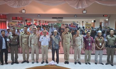 อัตตัรฯลงนา มMOU ปภ.นราฯเปิดโครงการฝึกอบรมเยาวชนขับขี่รถจักรยานยนต์ปลอดภัย