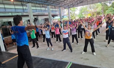 “ห้วยทับทันขยับกายสร้างสุข! รวมพลังเดิน-วิ่ง สะสมแคลอรีกับผู้ว่าฯ ผ่านแอป CCC ขับเคลื่อนสุขภาพเชิงรุก”