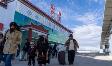 ครบรอบ 20 ปีรถไฟชิงไห่-ทิเบต สถานีน่าชวีรองรับผู้โดยสารสะสมเกือบ 9 ล้านคน