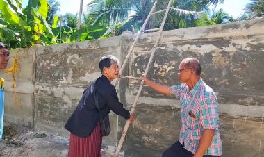 ชาวบ้านลุกฮือ ร้องสื่อ โรงเรียนดังสร้างกำแพงแพงสูงท่วมหัว ปิดกั้นเส้นทางสัญจร