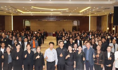 อบจ.ศรีสะเกษ เปิดเวทีพลังท้องถิ่น ระดมทุกภาคส่วน ร่วมวางทิศทางสู่การพัฒนาที่ยั่งยืน ปี 2571-2575