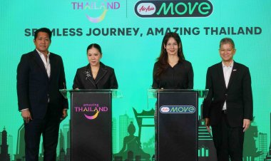 AirAsia MOVE ผนึก ททท. เปิดมิติใหม่การท่องเที่ยวไทย เชื่อมต่อนักเดินทางทั่วโลกสู่ Amazing Thailand อย่างไร้รอยต่อ