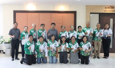 อบจ.ศรีสะเกษ สนับสนุนวู้ดบอลผู้สูงอายุ 1 แสนบาท สานพลังเมืองกีฬา
