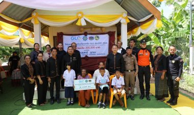 ศรีสะเกษส่งมอบบ้านตามโครงการ "บ้านห่วงใยจากใจ GLO ประจำปี 2569"แก่ครอบครัว"เสาร์ อุตมะ"