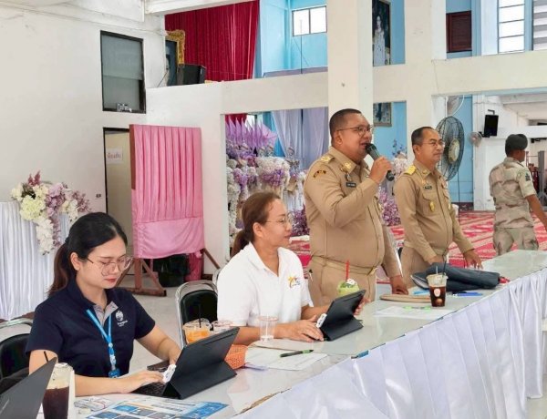 นายอำเภอขุขันธ์ลงพื้นที่ตรวจเยี่ยมจุดยืนยันสิทธิสวัสดิการแห่งรัฐ ดูแลประชาชนกว่า 5 พันราย