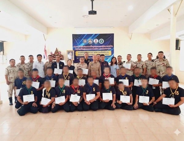 ศรีสะเกษปิดโครงการฟื้นฟูผู้ติดยาเสพติด มุ่งคืนคนดีสู่สังคม สร้างโอกาสใหม่ให้ชีวิตอย่างมีคุณภาพ