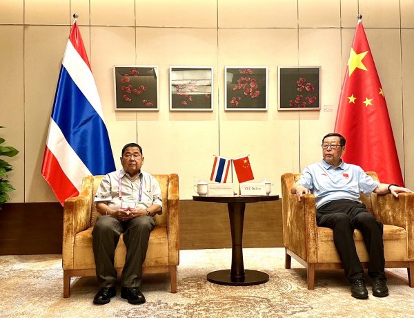 “เสธ.หมึก” เยือนจีน แลกเปลี่ยนองค์ความรู้ ส่งนักปั่นลู่ซ้อมเทียนจิน–ต่อยอดขาไถเอเชีย