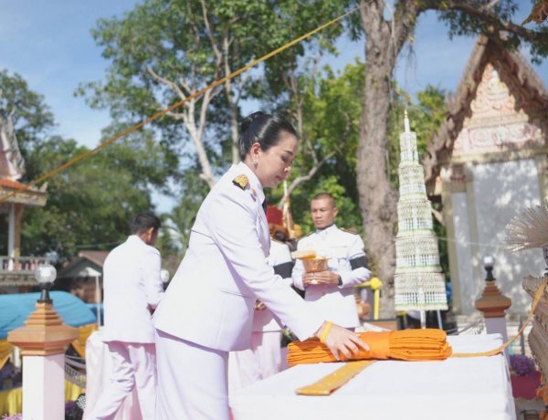 "สุขสมรวย" รมต.สำนักนายกฯประธานพิธีพระราชทานเพลิงศพ พระครูประโชติจันทคุณ