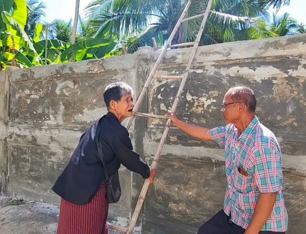 ชาวบ้านลุกฮือ ร้องสื่อ โรงเรียนดังสร้างกำแพงแพงสูงท่วมหัว ปิดกั้นเส้นทางสัญจร