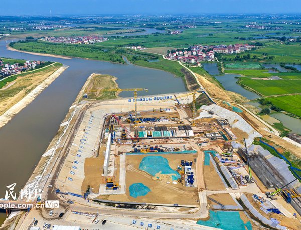 โครงการทางน้ำสำคัญในเจียงซีคืบหน้า หนุนเชื่อมต่อเศรษฐกิจลุ่มน้ำแยงซี