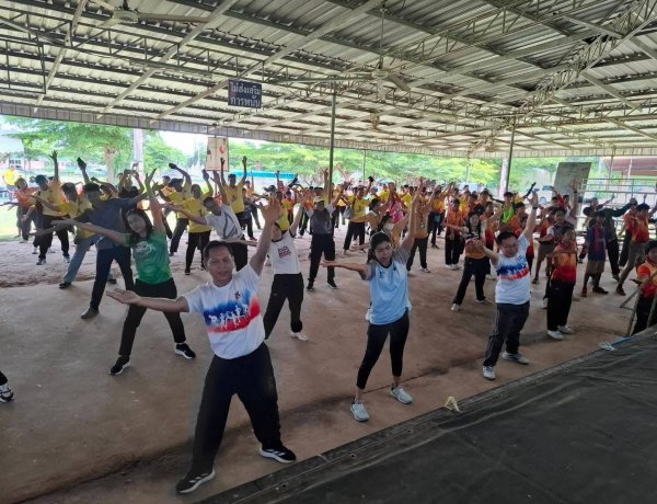 ห้วยทับทันรวมพลังเดิน–วิ่ง “ก้าวไปกับผู้ว่าฯ” สะสมแคลอรี่ผ่านแอปฯ CCC สร้างสุขภาพดีอย่างยั่งยืน