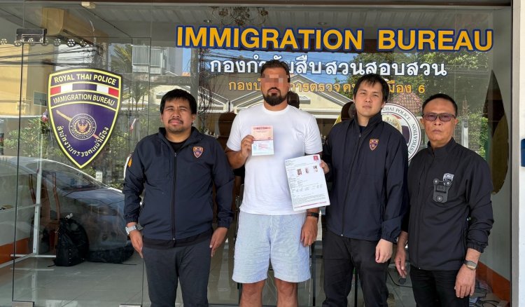 สืบ ตม.6 ร่วม ตม.ภูเก็ต บุกล็อกตัวหนุ่มรัสเซียหนีหมายจับสากลคาวิลล่าหรูภูเก็ต