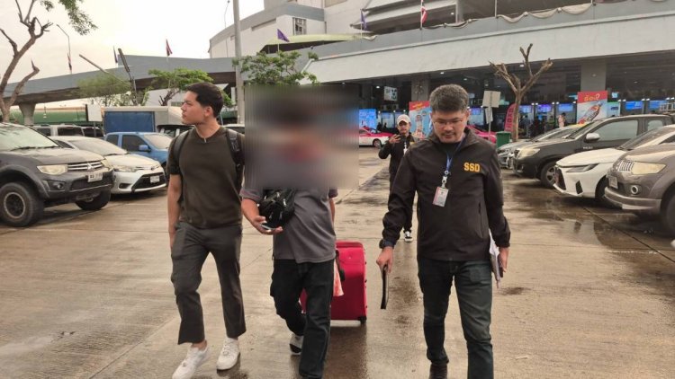 คอมมานโด รวบ ‘แป๊ะ ร่มเกล้า’ แก๊งบัญชีม้าส่งลิงก์ดูดเงินเหยื่อช่วงจัดงานศพสูญเกือบ 6 หมื่นบาท