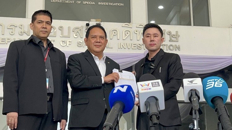 “ทนายตั้ม” หอบหลักฐานร้อง DSI แฉขบวนการฮั้วประมูล AOT โยงกลุ่มพยานคดีเจ๊อ้อย