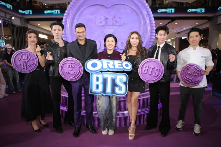 OREO ฉีกกฎขนมขบเคี้ยว แท็กทีม วงBTS สร้างปรากฎการณ์ ตลาดคุกกี้