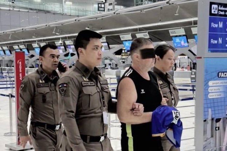 ตำรวจรวบหนุ่มออสซี่คาสนามบินสุวรรณภูมิคดีฆ่าสาวไทยวัย 17 ยัดกระเป๋าก่อนเผ่นหนี
