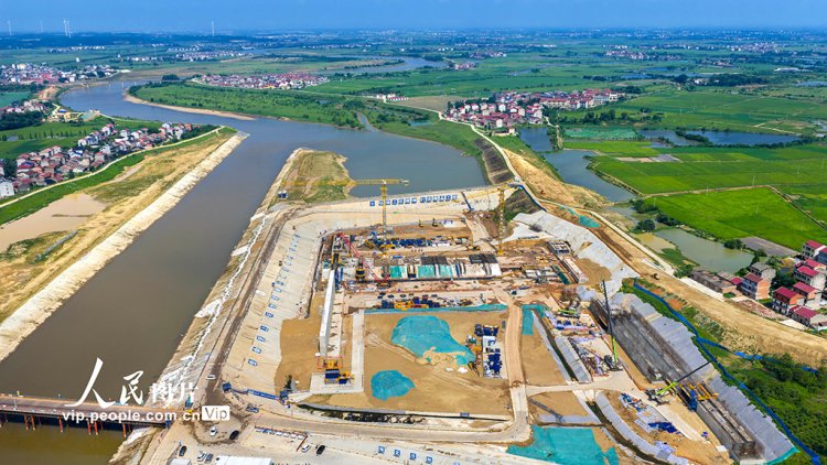 โครงการทางน้ำสำคัญในเจียงซีคืบหน้า หนุนเชื่อมต่อเศรษฐกิจลุ่มน้ำแยงซี