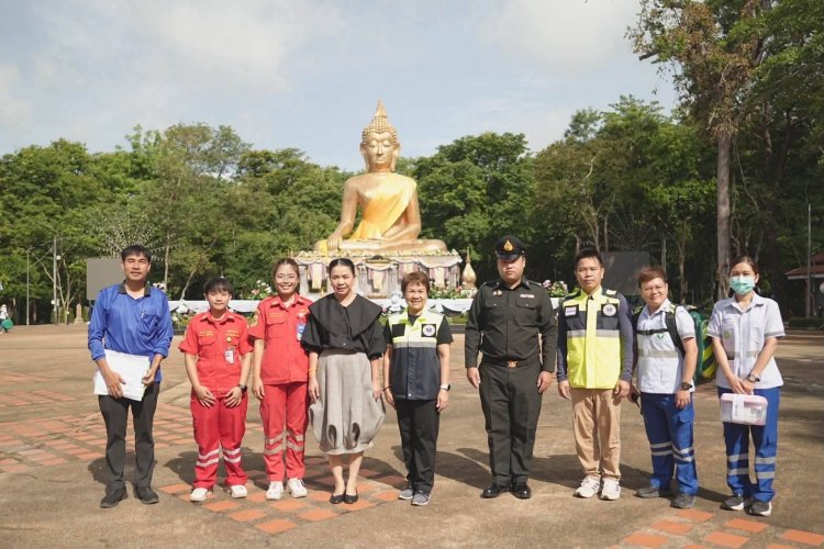 อำนาจเจริญ เตรียมความพร้อมครั้งสุดท้ายก่อนงานใหญ่แห่งธรรม  ณ พุทธอุทยานพระมงคลมิ่งเมือง