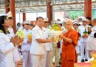 ศรีสะเกษอัญเชิญพระบรมสารีริกธาตุจากพุทธคยา ประดิษฐานชั่วคราว ณ วัดพานทา เปิดโอกาสพุทธศาสนิกชนสักการะ 12 วัน