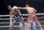 "ไทยเกอร์" โชว์ลีลาควงกำปั้นไล่ต้อน "ทวีชัย" ชนะคะแนน THE FIGHTER EVOLUTION