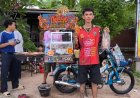ไอเดียสุดเจ๋ง! หนุ่มราชบุรี แปลงโฉม ‘รถโบราณ’เนรมิตรร้านกุ้งย่างเคลื่อนที่ตอบโจทย์คอปิ้งย่าง