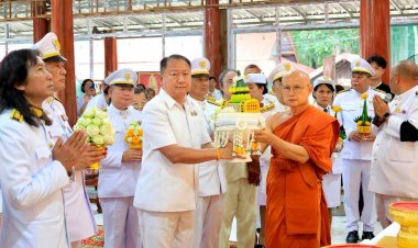 ศรีสะเกษอัญเชิญพระบรมสารีริกธาตุจากพุทธคยา ประดิษฐานชั่วคราว ณ วัดพานทา เปิดโอกาสพุทธศาสนิกชนสักการะ 12 วัน
