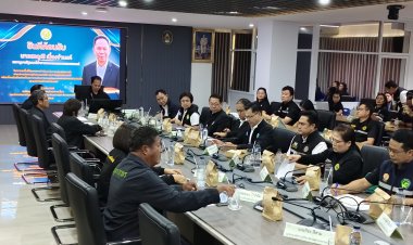 เลขาฯกระทรวงเกษตรและสหกรณ์ ลงพื้นที่สมุทรปราการ เพื่อติดตามการบริหารจัดการน้ำ