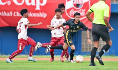 รร.กีฬาจังหวัดยะลา ควงสงขลาพิทยาฯ คว้าตั๋วภาคใต้ ลุย "บอลโค้กคัพU17 รอบประเทศ