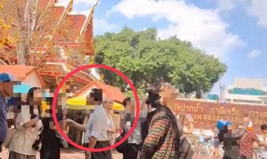 ตำรวจท่องเที่ยวบุกจับแพ็คคู่ไกด์เถื่อนเวียดนาม- ซิตติ่งไกด์  กลางวัดดังย่านภาษีเจริญ