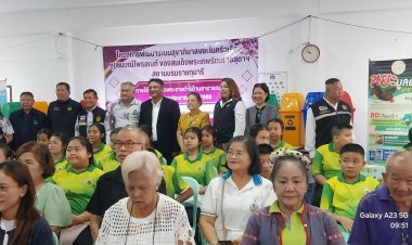 "สส.ชิงชัย"- "นายกเบิ้ม" ร่วมเปิดโครงการพัฒนาระบบสุขาภิบาลเทศบาลนครแม่สอด
